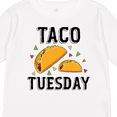 thumbnail image 4 of Inktastic Taco Tuesday Boys or Girls Long Sleeve Toddler T-Shirt, 4 of 5