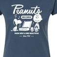 thumbnail image 3 of Peanuts - Charlie Brown Records - Juniors Fitted Graphic T-Shirt, 3 of 6