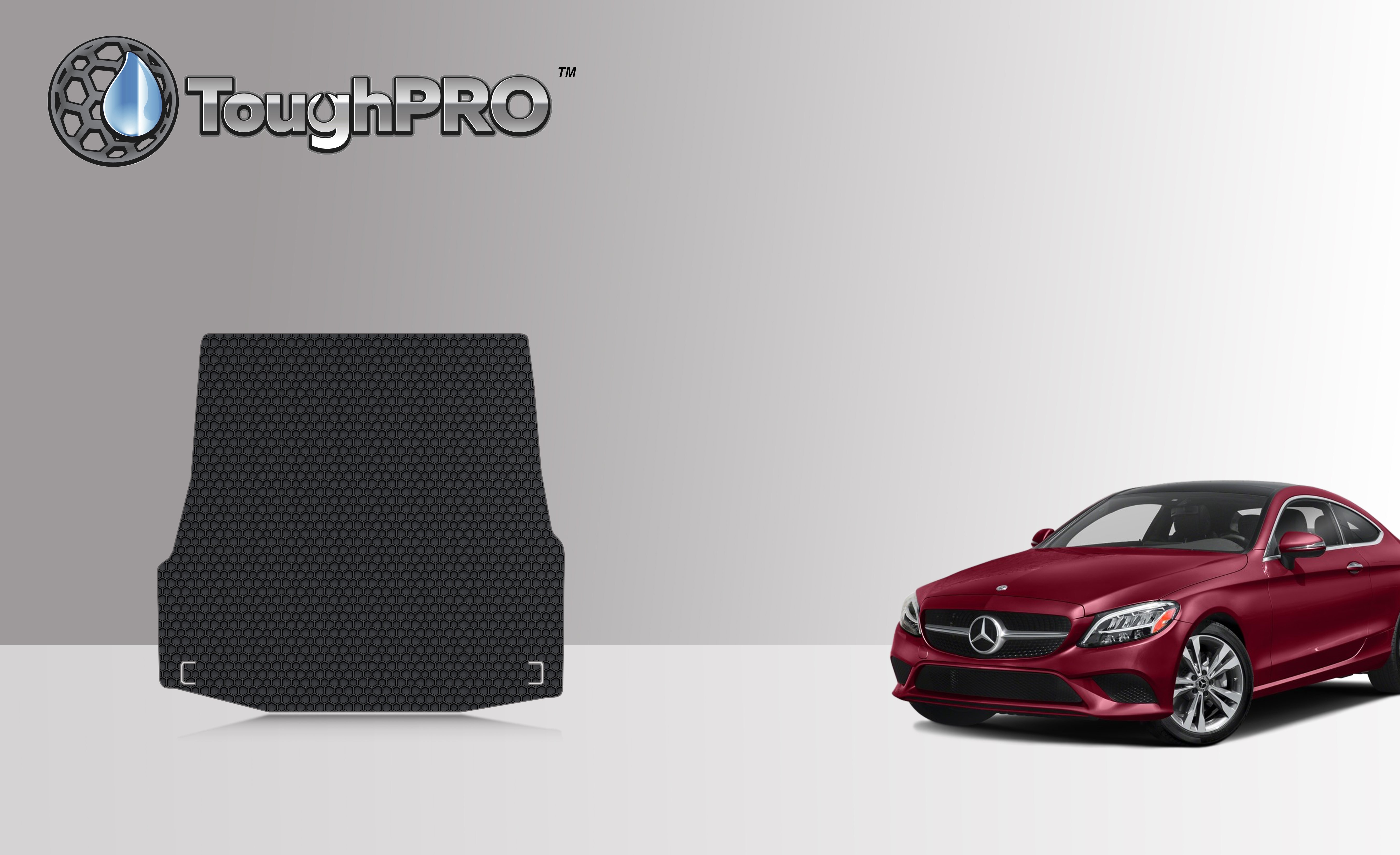 ToughPRO Floor Mat Accessories Trunk Mat Compatible with 2020 Mercedes
