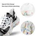 thumbnail image 7 of Flower Painting Walking Shoes for Men Woman Lightweight Tennis Fashion Elastic Sports Shoes Cushion Basketball Shoes, 7 of 7