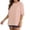 Pink, variant on Lenago Womens T-shirt 1/2 Sleeve Crew Neck Summer Shirt Lightweight Breathable Solid Color Plus Size Tops Summer Holiday Casual Essentials Beach Fashion