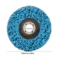 thumbnail image 4 of Disco Pulido 100 Mm Muela Abrasiva para Eliminación Pintura Coche Pulidora () Azul, 4 of 5