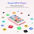 thumbnail image 6 of 80GB MP3 Player with Bluetooth and WiFi, 4" Touchscreen MP3 MP4 Player with Spotify, Amazon Music, Deezer, Audible, Android Music Player with Speaker, FM Radio, Sound Recorder, up to 512GB, 6 of 9