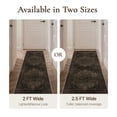 thumbnail image 4 of KUETH 2.5X8 Runner Rug Machine Washable, Kitchen Runner Rug for Floor and Hallway, Non Slip Throw Area Rug with Rubber Backing for Living Room、 Entryway、Bedroom and Dining Room, 4 of 9