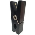 thumbnail image 2 of Black Jumbo Wood Clothespin Paper Clip ~ Note or Recipe Holder, 2 of 5