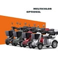 thumbnail image 3 of Arshin 400lbs Heavy Duty Mobility Scooters for Seniors,All Terrain 500W Electric Powered Wheelchair Device for Travel,Handicap Scooter,Bariatric Mobility Scooter(Red), 3 of 12