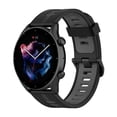 thumbnail image 3 of Correas de repuesto de silicona Bandas de pulsera ajustables suaves de 22 mm Compatible con Samsung Huami Chuangmi Xiaomi Garmin Fossil ticwatch, 3 of 8