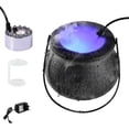 thumbnail image 1 of Huanglei Halloween Witch Cauldron Fog Machine With Color Changing LED Light Maker For Party Decorations, 1 of 3