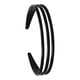 thumbnail image 1 of Diadema ligera de tres filas para mujer y niña, ideal para leer y escribir. Negro, 1 of 9