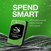 Seagate Barracuda 6TB Internal Hard Drive HDD ? 3.5 Inch SATA 6 Gb/s 5400 RPM 256MB Cache for Computer Desktop PC (ST6000DM003)