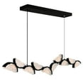 thumbnail image 1 of Moon Integrated LED Black Chandelier, 1 of 3