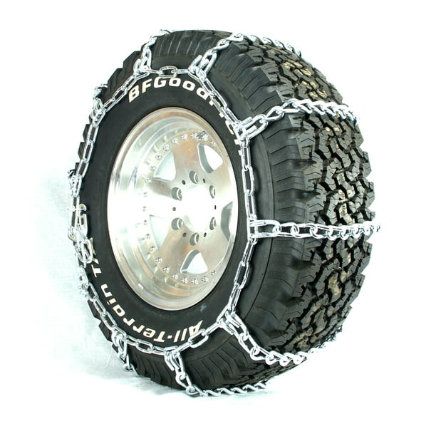 Titan HD Mud Service Light Truck Link Tire Chains OffRoad Mud 8mm 285/ ...