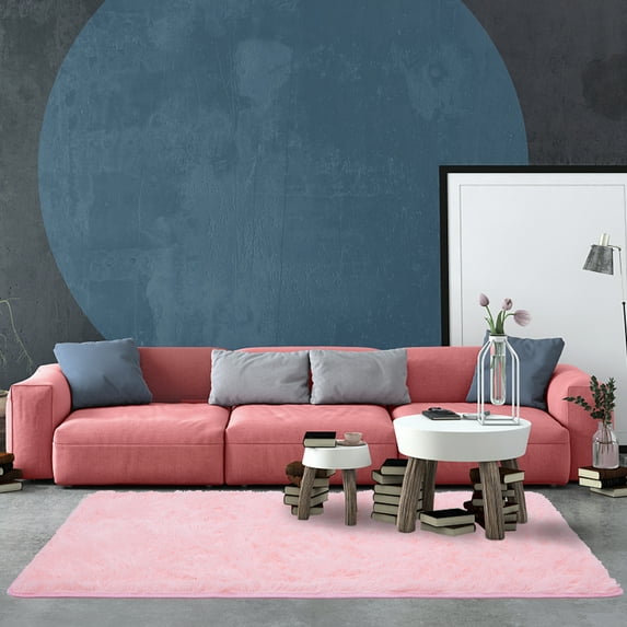 Plush Padded Carpet Non-slip Super Soft Pad Washable Absorbent Rugs Living Room Bedroom Kitchen Bathroom for Kids Children Teen Elders