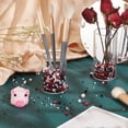 thumbnail image 5 of 1860pcs 5 Sizes Vase Filler Pearls Undrilled Pearl Beads 2.5/4/5/6/8mm Acrylic Pearl Beads Floating Bead No Hole Pearls for Vase Filler Makeup Brush Holder Party Decor Black/White/Red DIY, 5 of 6