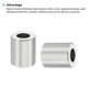 thumbnail image 4 of Espaciadores de Acero Inoxidable M4, 10 Pcs Espaciador de Metal Acero Inoxidable 4.2mm ID x 8mm OD x 10mm L para 5/32 pulgadas o M4, 4 of 5