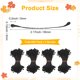 thumbnail image 3 of Uxcell 600-Pack Estambres de Flores para Manualidades, Pistilo Floral de Perla Artificial de Doble Cabeza de 5 mm para Hacer DIY [Negro], 3 of 6