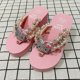 thumbnail image 5 of Sanrio Y2k Hello Kitty - Sandalias tipo chanclas suaves para playa, zapatos tipo chanclas para mujer, lindas zapatillas casuales de plataforma alta, zapatillas de verano para mujer, 5 of 5