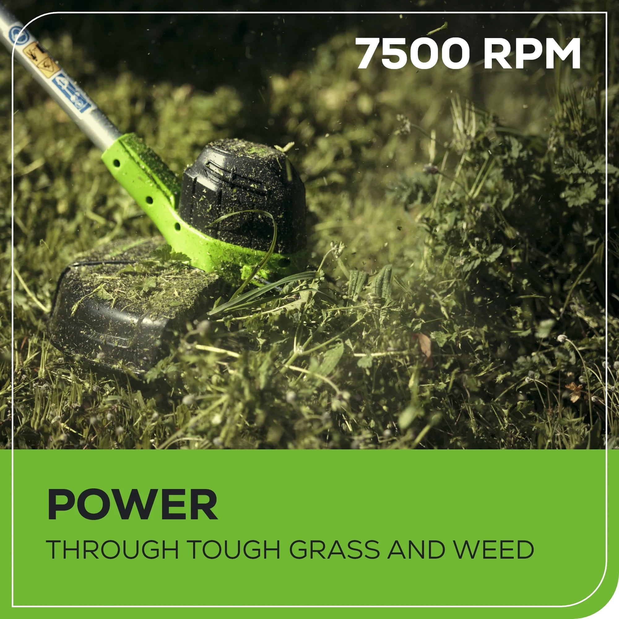 Greenworks 40V 12" Straight Shaft Cordless String Trimmer, Tool Only 2101602A