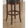 thumbnail image 6 of Bowery Hill Wood Bar Stool Chair in Walnut With Round Seat & Footrest, 6 of 7