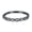 Black, variant on Simulated Cubic Zirconia Size-8 Half Eternity Marquise Wedding Band 925 Sterling Silver