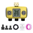 thumbnail image 2 of Sprinkler Timer, Water Timer Irrigation Tool with 3 Outlets for Garden Programmable Automatic Timing Valves Controller Brass Inlet Rain Delay Watering for Lawn Yard Pool, 2 of 7