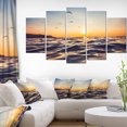 thumbnail image 1 of Orange Tinged Sea Waters at Sunrise, 1 of 1