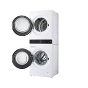LG WKHC152HWA White Washer 2.4 cu ft/Dryer 4.2 cu ft WashTower Electric Laundry Center