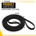 thumbnail image 2 of Cinturón de secado Broz WPW10198086 compatible con Whirlpool, 2 of 8