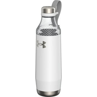 Under Armour Hustle 24 oz. Water Bottle-Gray-New-Stainless-Hand