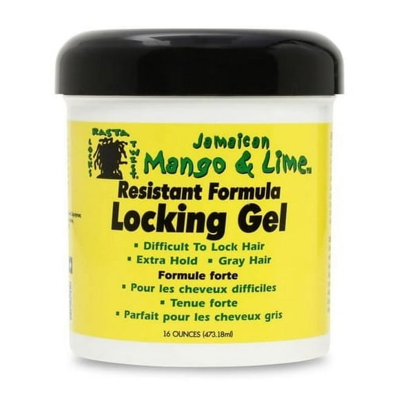 Jamaican Mango and Lime Resistant Formula Locking Hair Gel, 16 Oz, 2 Pack