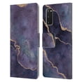 thumbnail image 1 of Head Case Designs Officially Licensed LebensArt Mineral Marble Purple Leather Book Wallet Case Cover Compatible with Samsung Galaxy S20 / S20 5G, 1 of 6