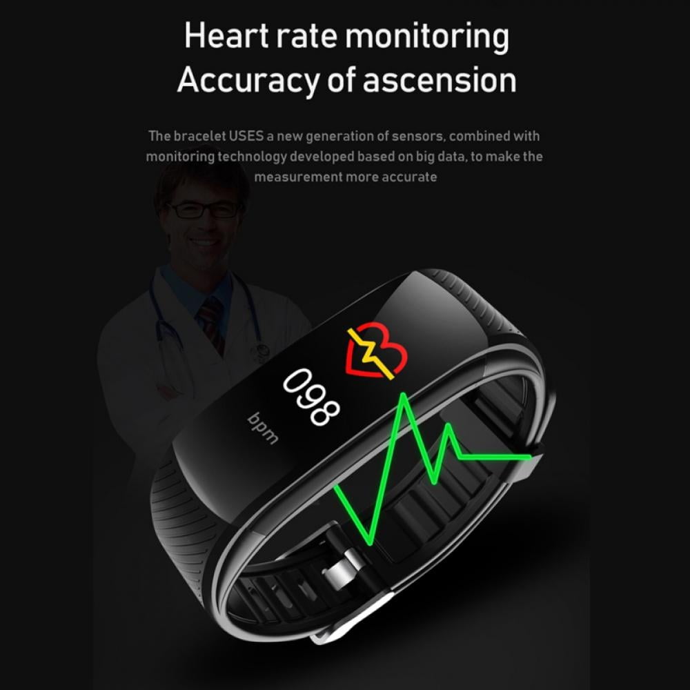 Save .7 on Heart Rate Monitor Blood Pressure Fitness Activity Tracker @ Walmart