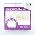 thumbnail image 1 of LOVE KNITTING Pom Pom 10 cm (4 in) blanc with noir Tip - 2pcs, 1 of 3