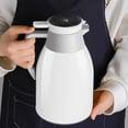 thumbnail image 1 of Intelligent Temperature Display Insulation Pot 1.0L White, 1 of 8