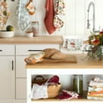 thumbnail image 3 of MARTHA STWEART Woodland Harvest Jacquard Sunflowers Kitchen Towel 2-Pack Set, 100% Cotton with Absorbent Honeycomb Texture, Decorative Kitchen Towels, Yellow, 16"X28", 3 of 6
