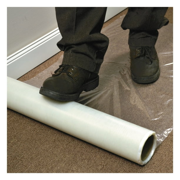 ES Robbins Roll Guard Temporary Floor Protection Film for Carpet, 36" x