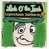 St. Patrick's Green Costume Sideburns One Size