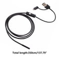 thumbnail image 1 of Usb C to Usb,Usb C to Usb C 3 in 1 Usb Endoscope Type C Borescope 7Mm Inspection Snake Camera Hd Ip67 with 6 Adjustabl Leds Tpye-C Interface, Android Interface, and Pc Computer Interfac, 1 of 1