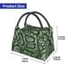 thumbnail image 2 of Easygdp Green Snakeskin Bolsa de Almuerzo Insulada Reutilizable, Bolsa de Mano y Bandolera para Oficina, Trabajo, Viajes, 2 of 6