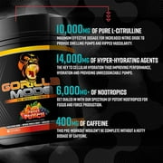 Gorilla Mode Pre-Workout, Fruit Punch, 816 g