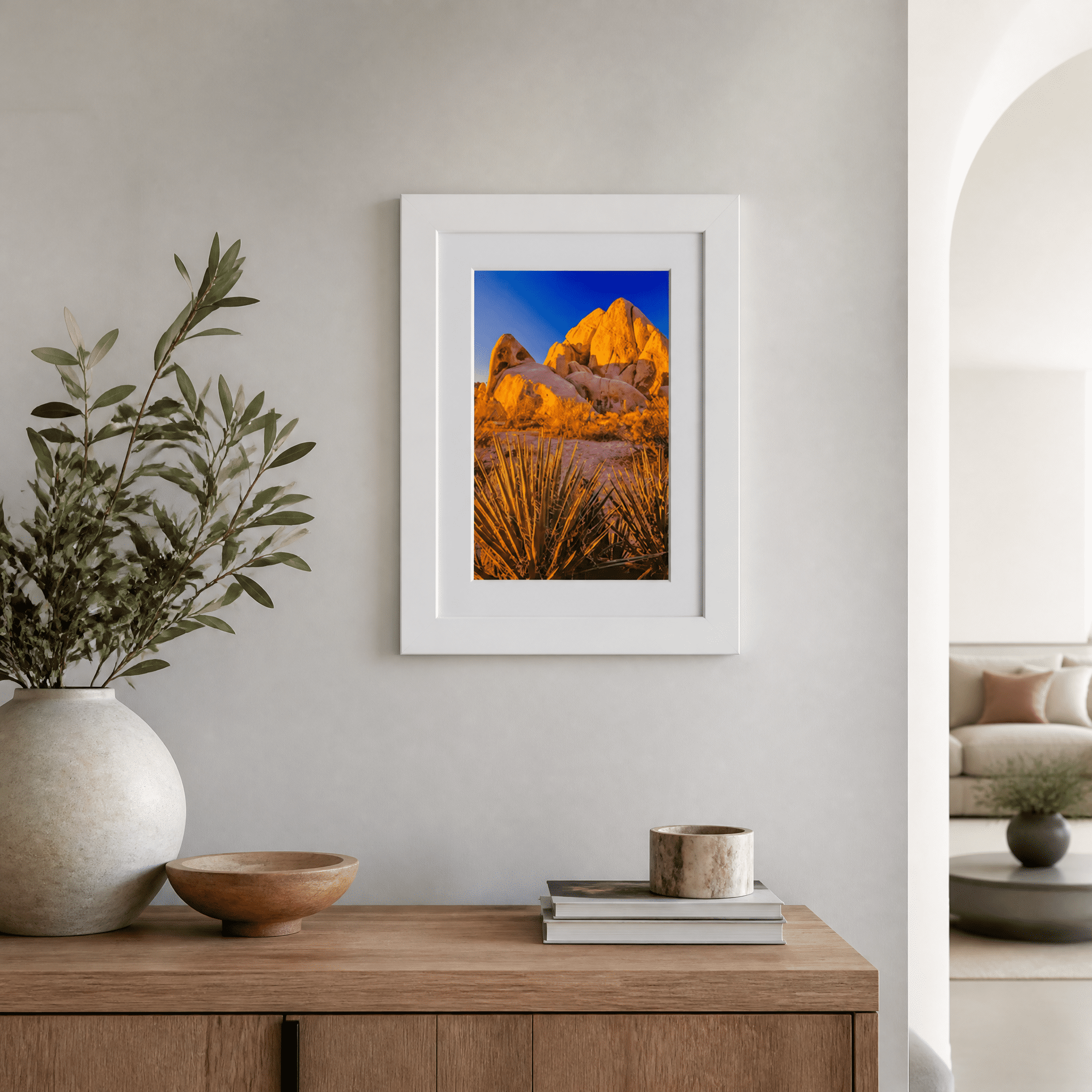 Picture Frame MDF White 5*7" Wall Mount & Tabletop Display, Pack of 10