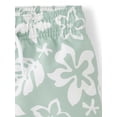 thumbnail image 4 of The Children's Place Baby & Toddler Boys Tropical Print Swim Trunks, Sizes 6M-5T, 4 of 4