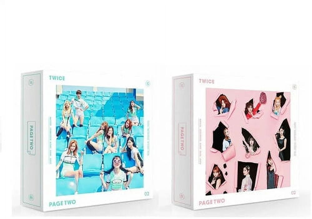 twice アルバム　タオル　ポスター Twice - Page Two - Random Cover - Korean Edition - incl