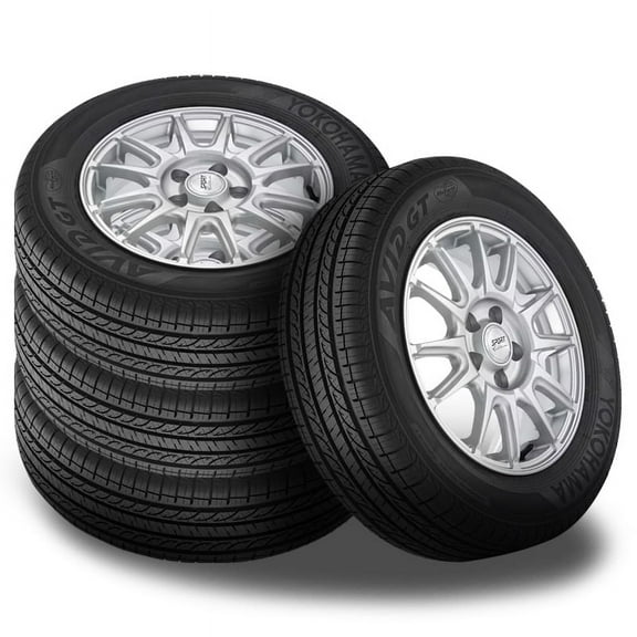4 Yokohama Avid GT S35B/S35C 225/55R17 97V All Season Original Equipment Tires 110133602 / 225/55/17 / 2255517