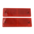 thumbnail image 1 of Reflector Placa Autoadhesiva Roja 14,5cm para Coche Seguridad Vial, 1 of 1