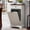 White & Brown, variant on AHB 13 Gallon Single Tilt Out Trash Cabinet, Pet Proof Kitchen Trash Can Storage Organizer, 20.9"L x 13.55"W x 38.5"H, Dark Brown