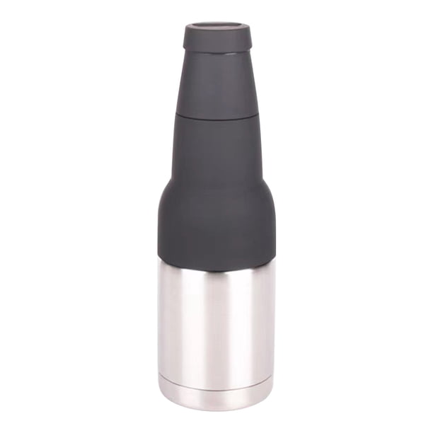 Clearance!Maojin Aislador de latas y botellas de cerveza, enfriador de latas aislado de acero inoxidable de doble pared, soporte para botellas de cerveza de 12oz