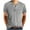 c01Gray, variant on USNSM Mens Casual Solid Henley Shirts Classic Button Short Sleeve Fashion T-Shirts Summer Lightweight Tees Tops with Pocket Khaki S