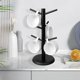 thumbnail image 3 of Coffee Cup Holder, Black Bamboo Cup Holder Tree with Thickened Base,Mug Tree, Coffee Cup Holder, 3 of 4
