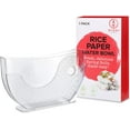 thumbnail image 1 of Rice Paper Water Bowl - Spring Roll Water Bowl, Rice Paper Holder for Rice Paper Wrappers for Spring Rolls, Summer Rolls. Spring Roll Maker, Banh trang holder (1 Pack)- Rice Paper Not Included, 1 of 6